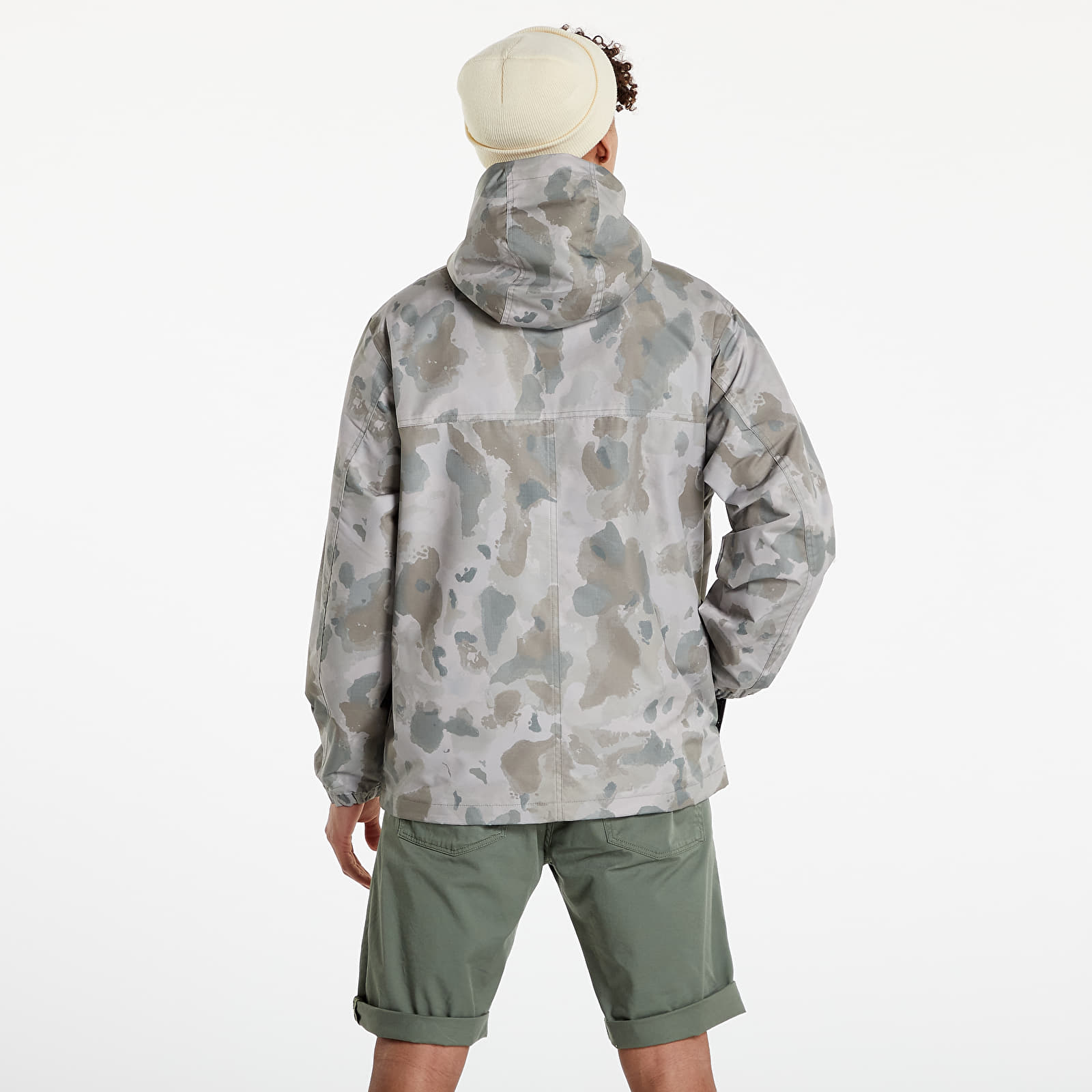 Jackets and Coats Carhartt WIP Windbreaker Pullover Camo Tide/ Thyme/ Black 