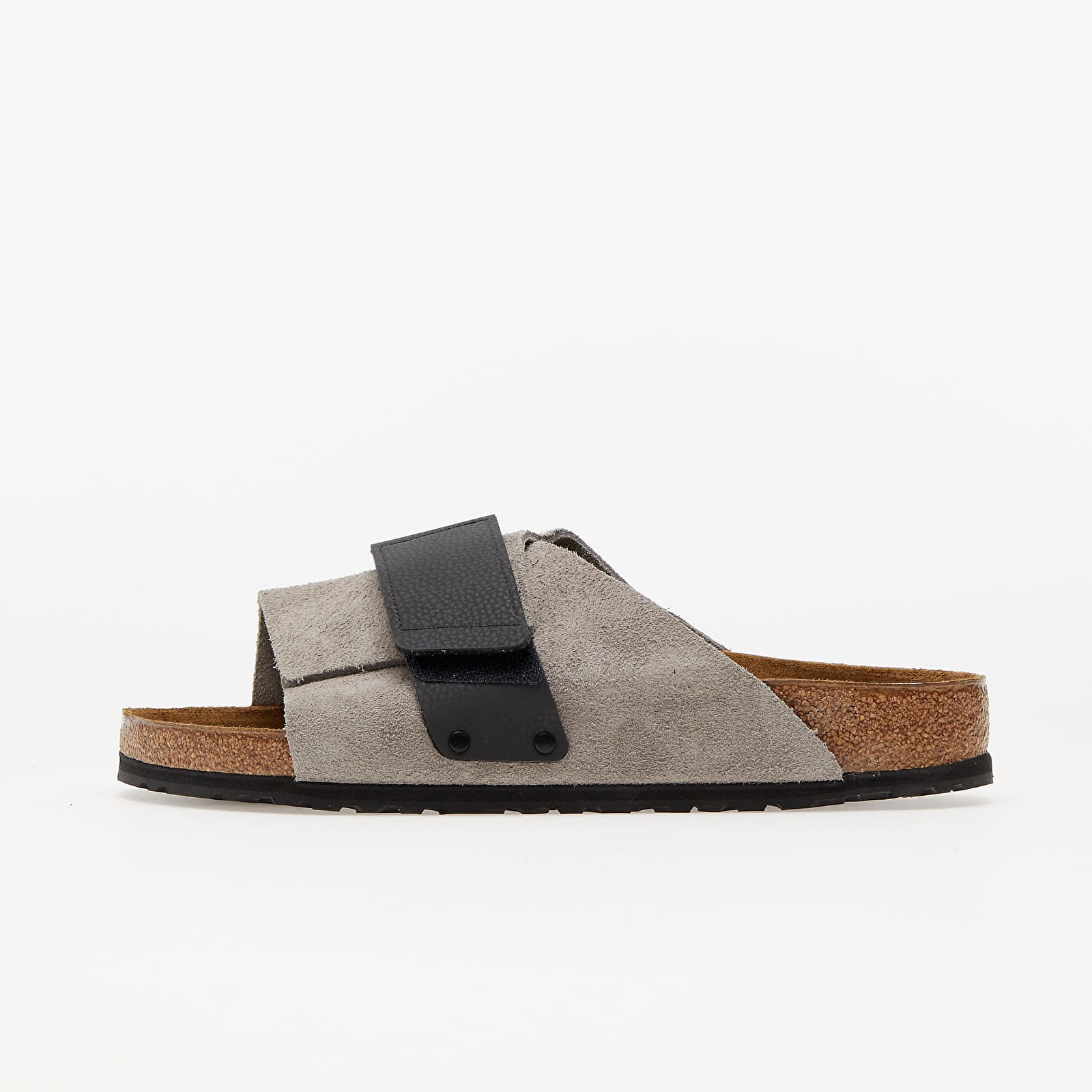 Férfi cipők Birkenstock Kyoto Desert Suede Stone Coin