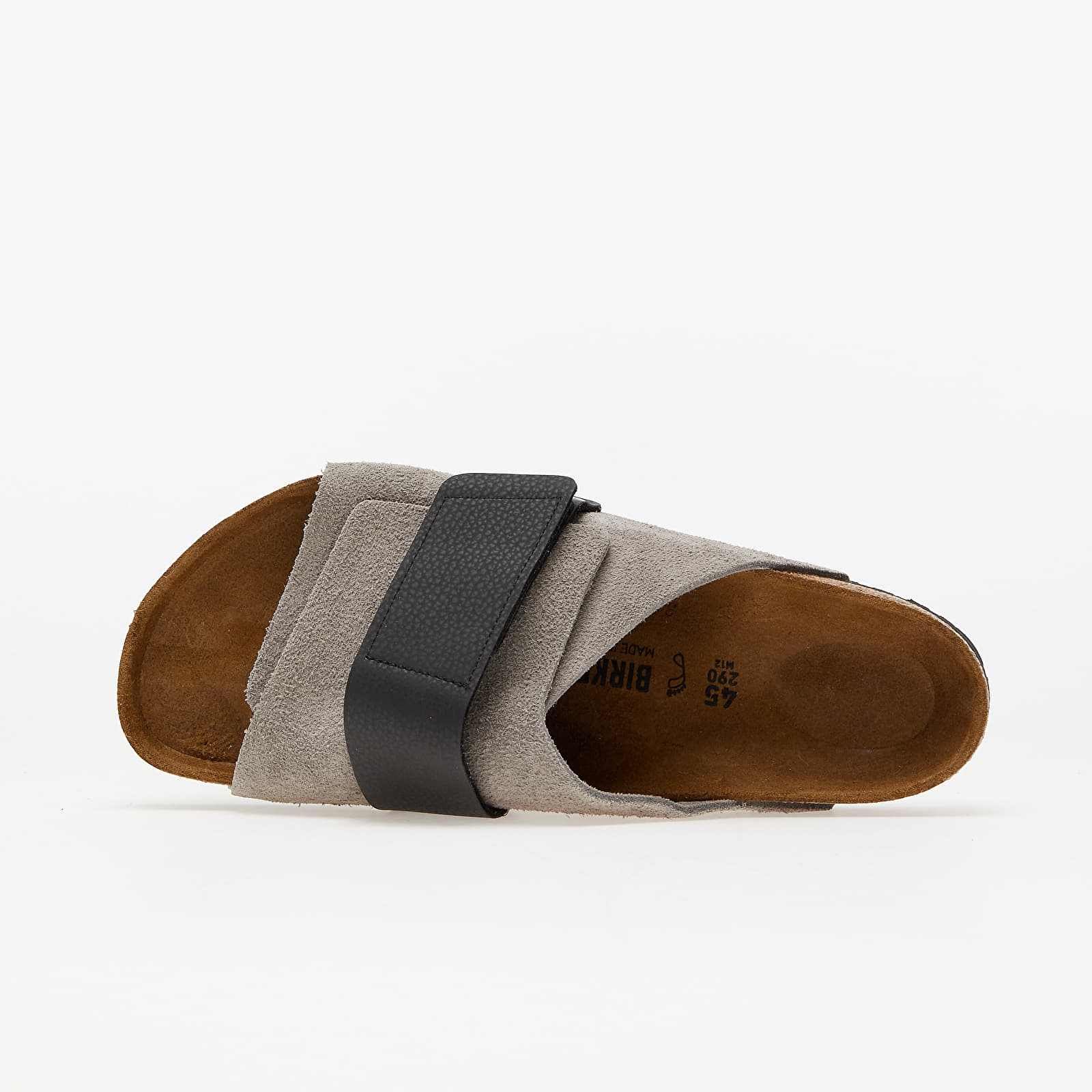 Férfi cipők Birkenstock Kyoto Desert Suede Stone Coin