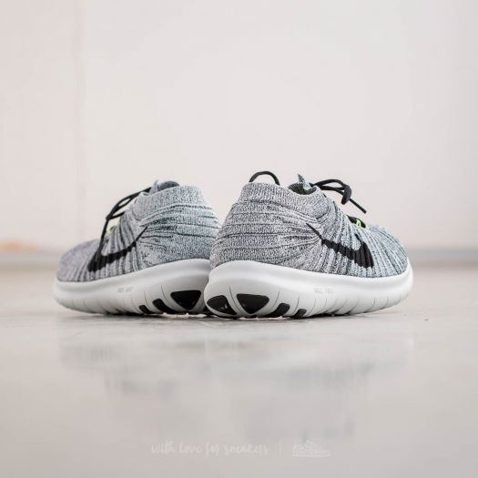 Nike Free Runner Motion Flyknit White Black Volt Off White Footshop