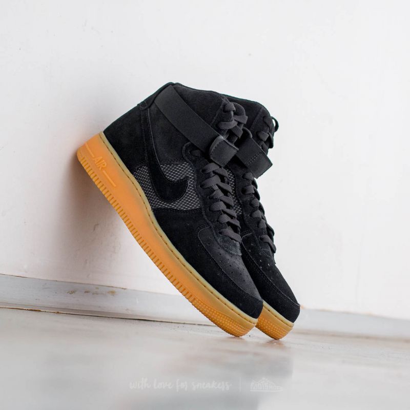 Nike Air Force 1 High '07 LV8 Black/ Black-Gum Light Brown | Footshop