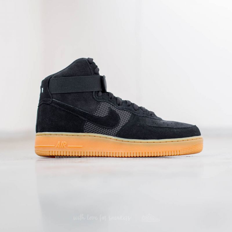 Nike Air Force 1 High '07 LV8 Black/ Black-Gum Light Brown | Footshop
