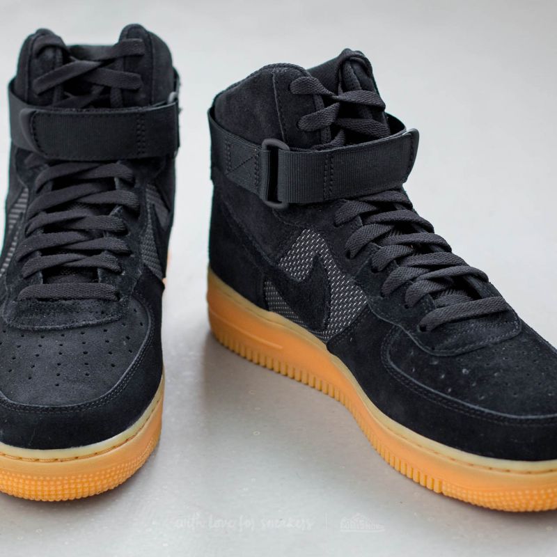 Nike Air Force 1 High '07 LV8 Black/ Black-Gum Light Brown | Footshop