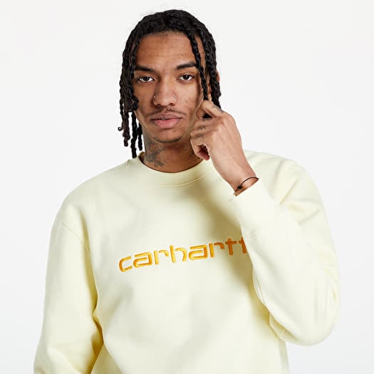 Carhartt yellow sweatshirt hotsell