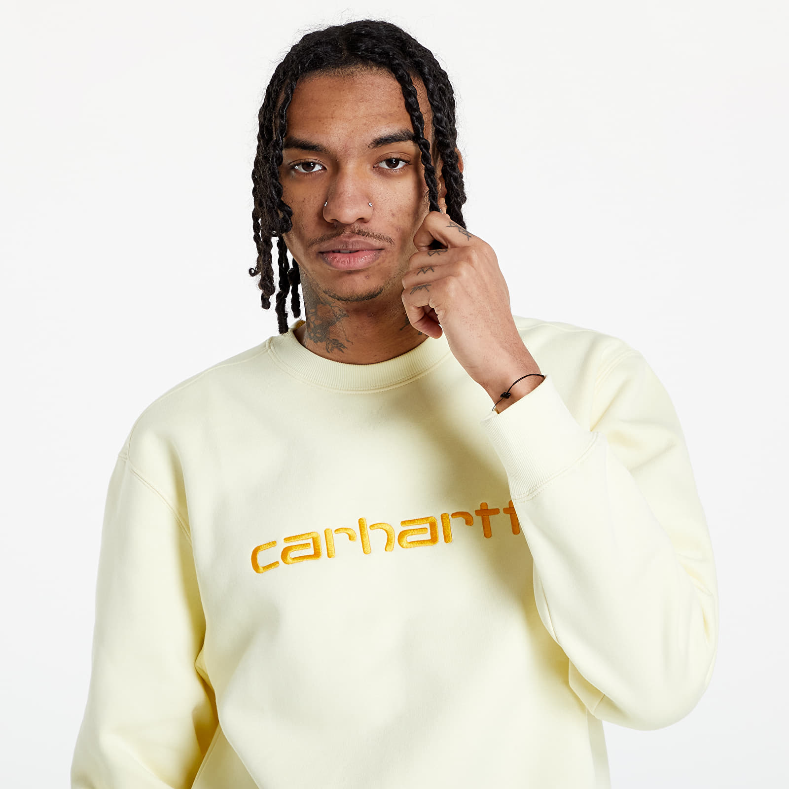 Carhartt 2025 yellow sweatshirt