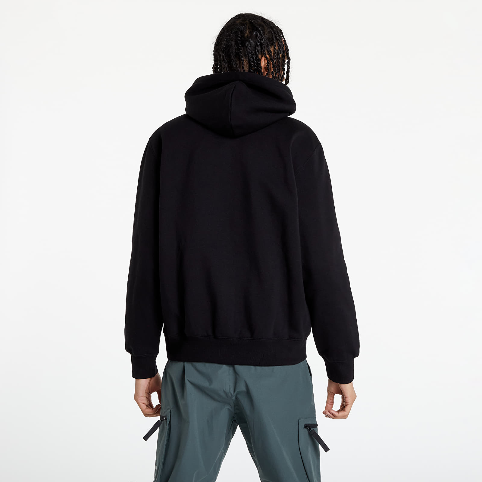Hættetrøjer og sweatshirts Carhartt WIP Hooded Carhartt Sweat Black/ White