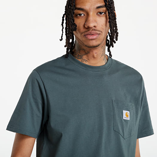 T-shirts Carhartt WIP S/S Pocket T-Shirt Hemlock Green Footshop