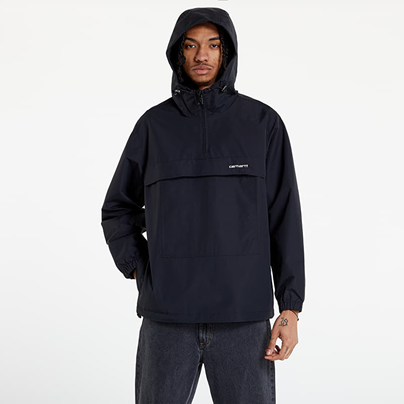 Windjack Carhartt WIP Windbreaker Pullover UNISEX Black/ White