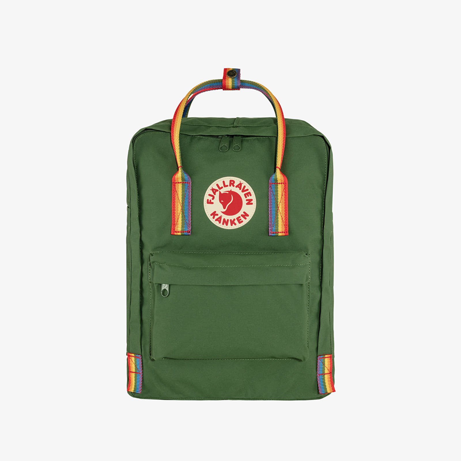 Kanken leaf hot sale green burnt orange