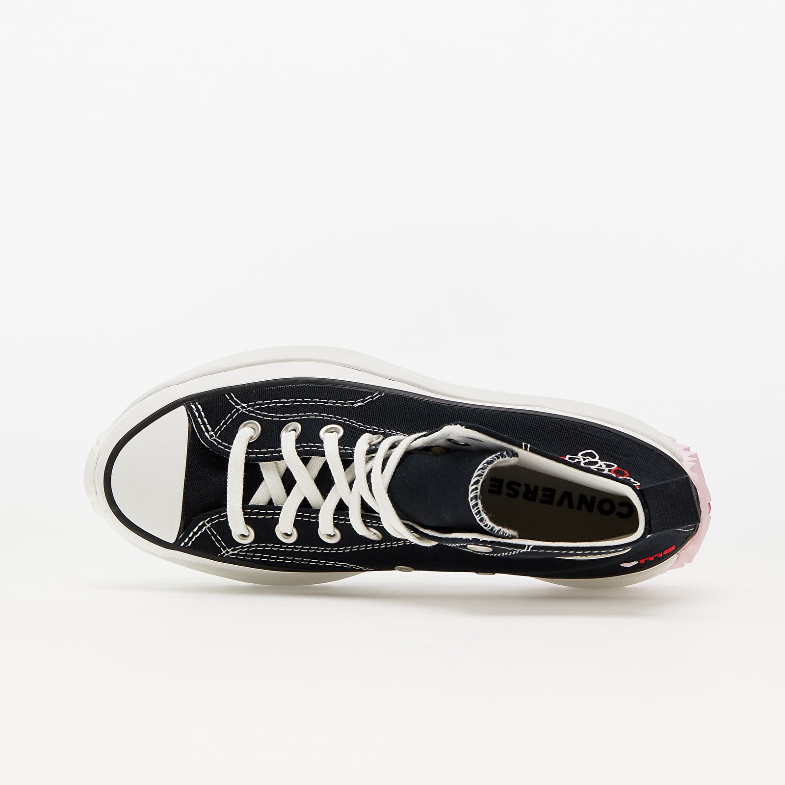Herren Sneaker und Schuhe Converse Run Star Hike Black/ University Red