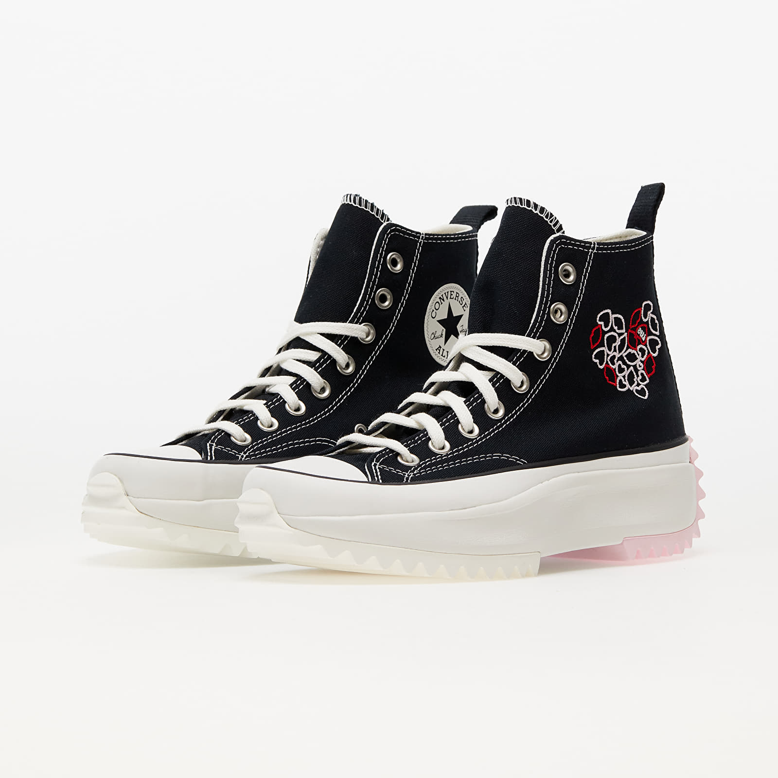 Herren Sneaker und Schuhe Converse Run Star Hike Black/ University Red