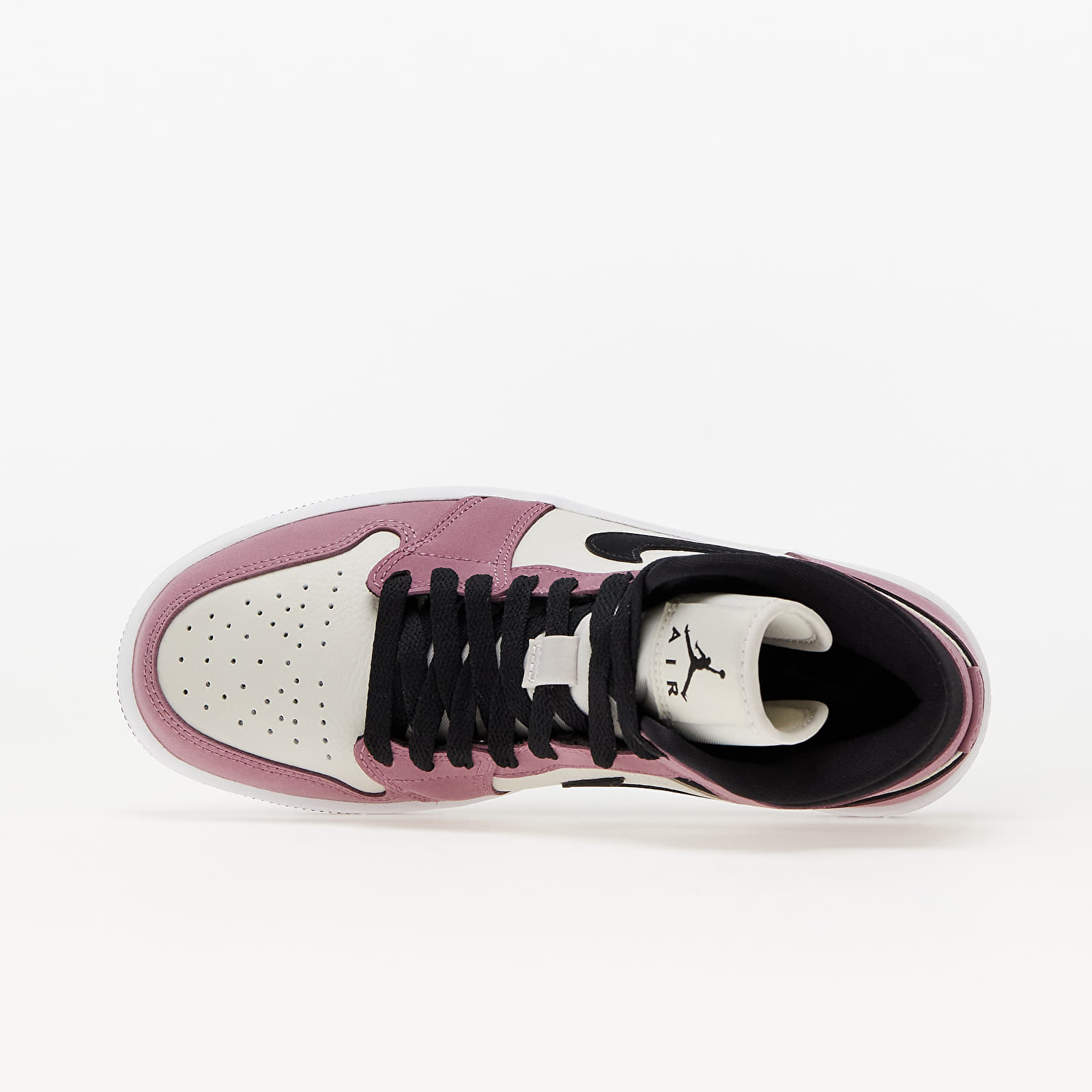 Női cipők Air Jordan W 1 Mid SE Light Mulberry/ Black-Light Bone-White