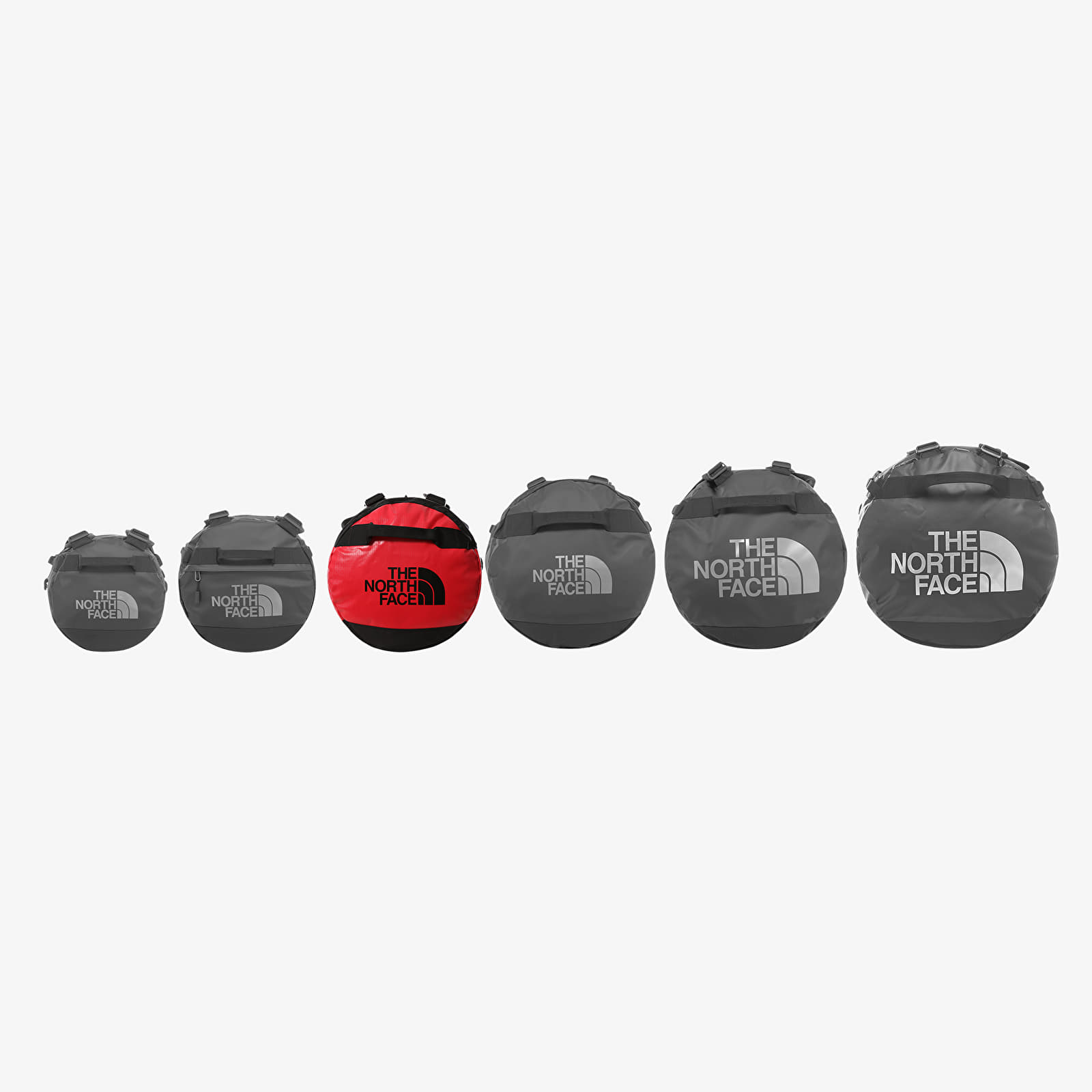 Genți crossbody The North Face Base Camp Medium Duffel Tnf Red/ Tnf Black
