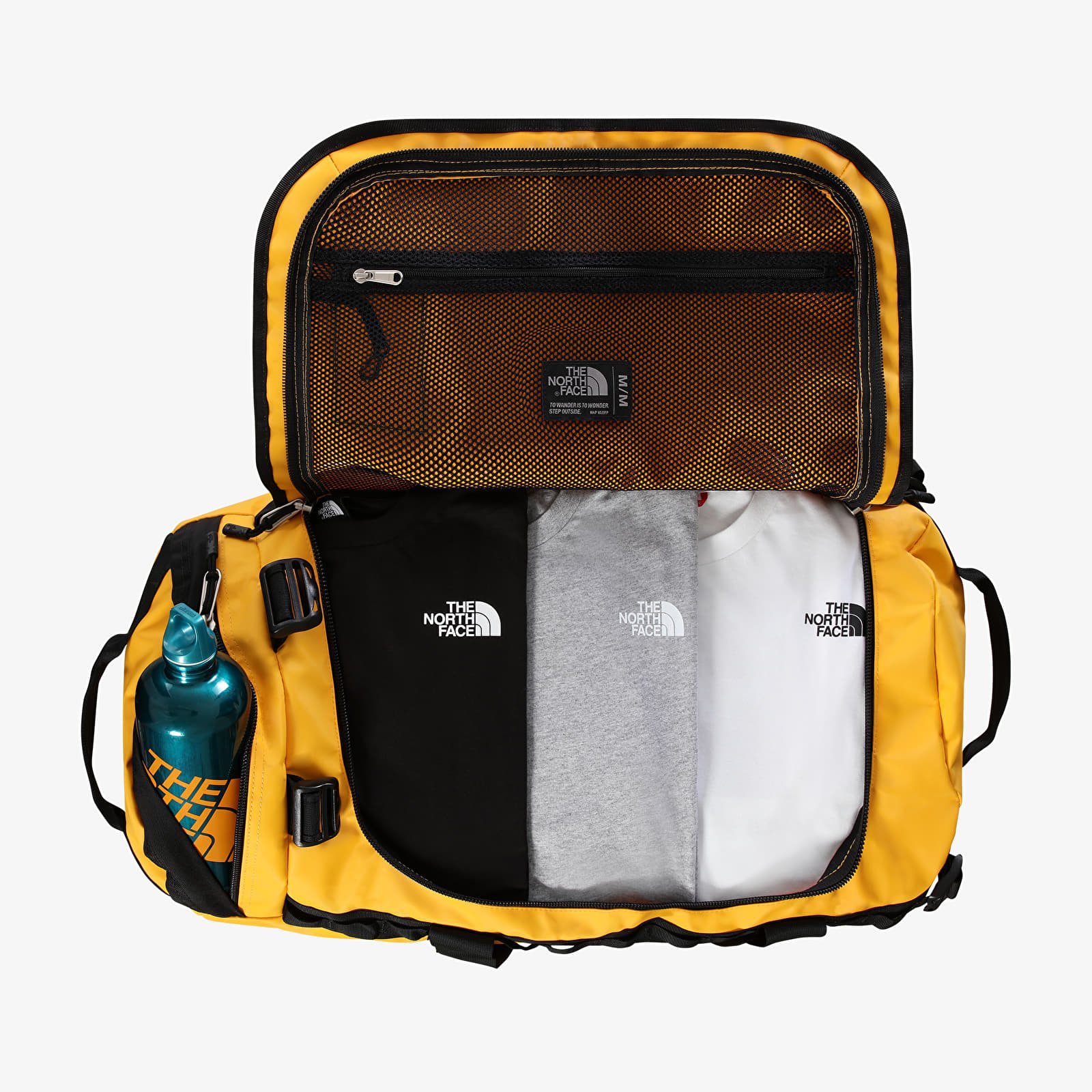 Borse a tracolla The North Face Base Camp Medium Duffel Summit Gold/ Tnf Black
