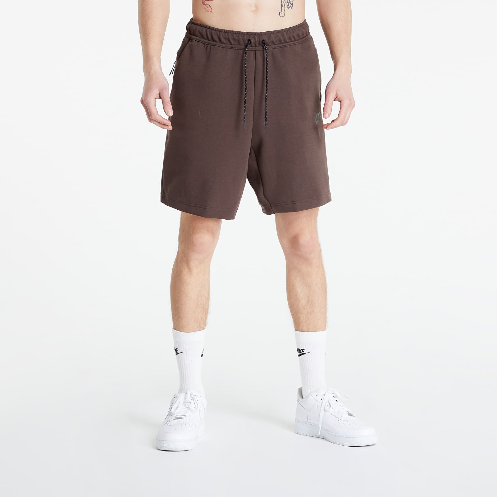 Pantaloni scurți Nike NSW Tech Fleece Shorts S Baroque Brown/ Baroque Brown/ Black