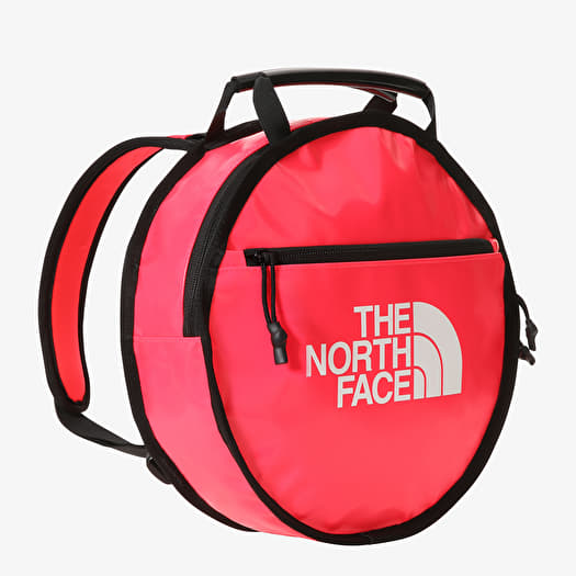 Backpacks The North Face Base Camp Circle Bag Brilliant Coral/ Tnf Black |  Footshop