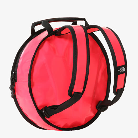 The North Face Base Camp Circle Bag Brilliant Coral/ Tnf Black