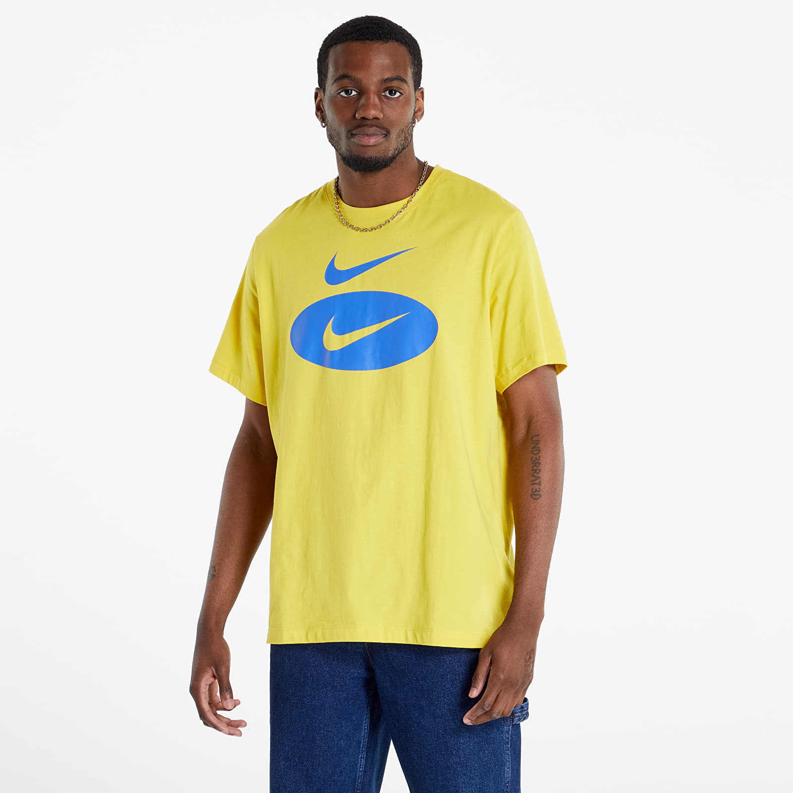 T-skjorter Nike NSW Swoosh Men's T-Shirt Vivid Sulfur