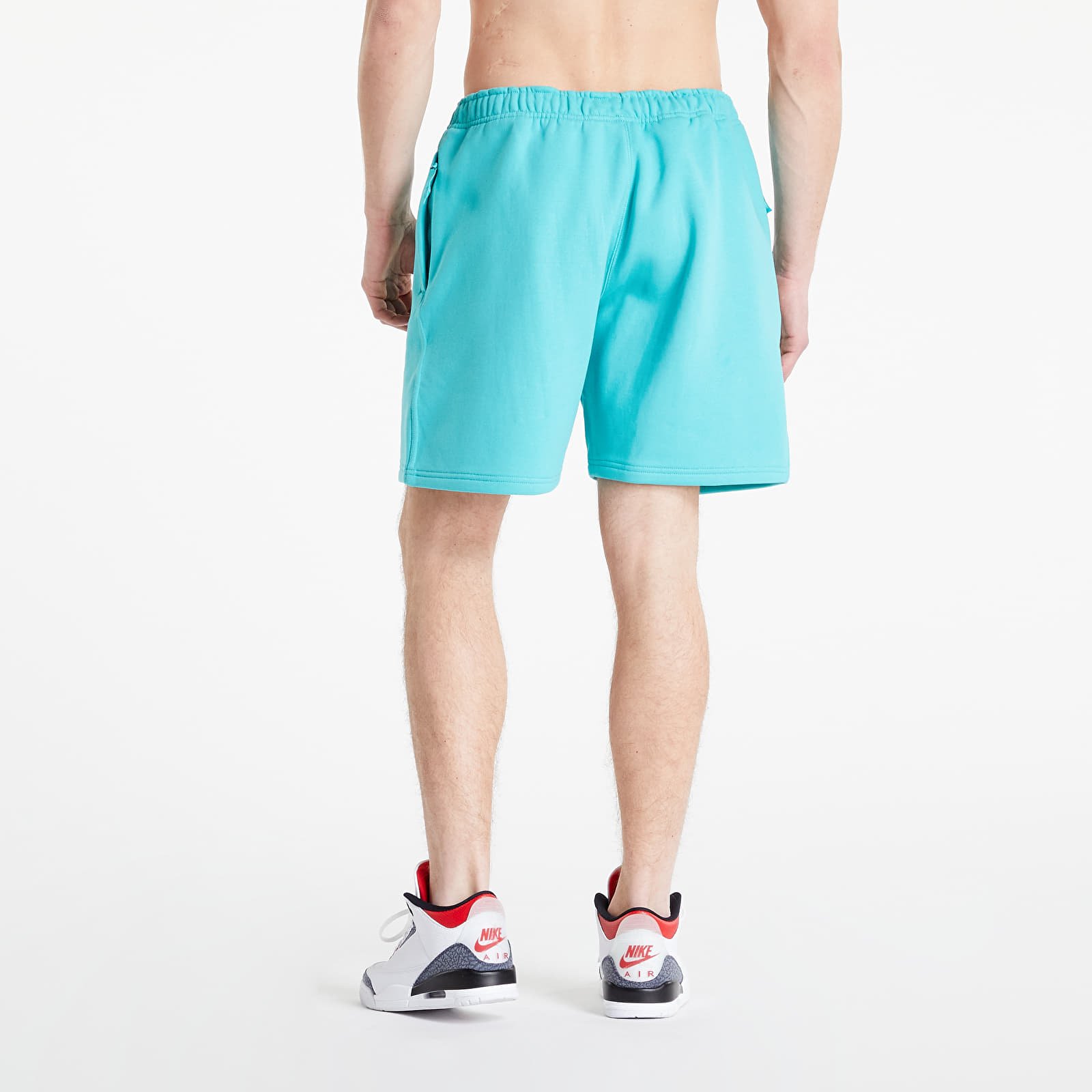 Shorts Nike NRG Solo Swoosh Fleece Shorts Washed Teal/ White
