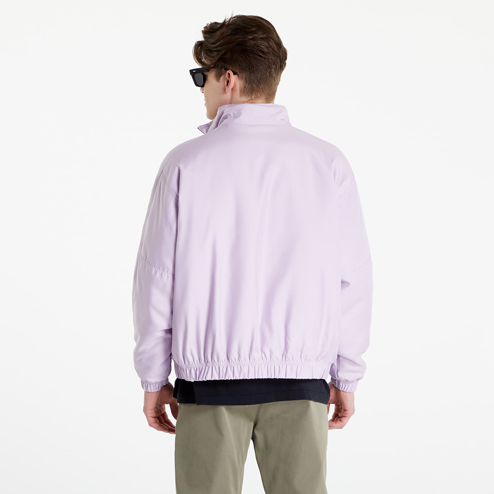 Bombers Nike Sportswear Solo Swoosh Satin Bomber Jacket Doll/ Black/ White