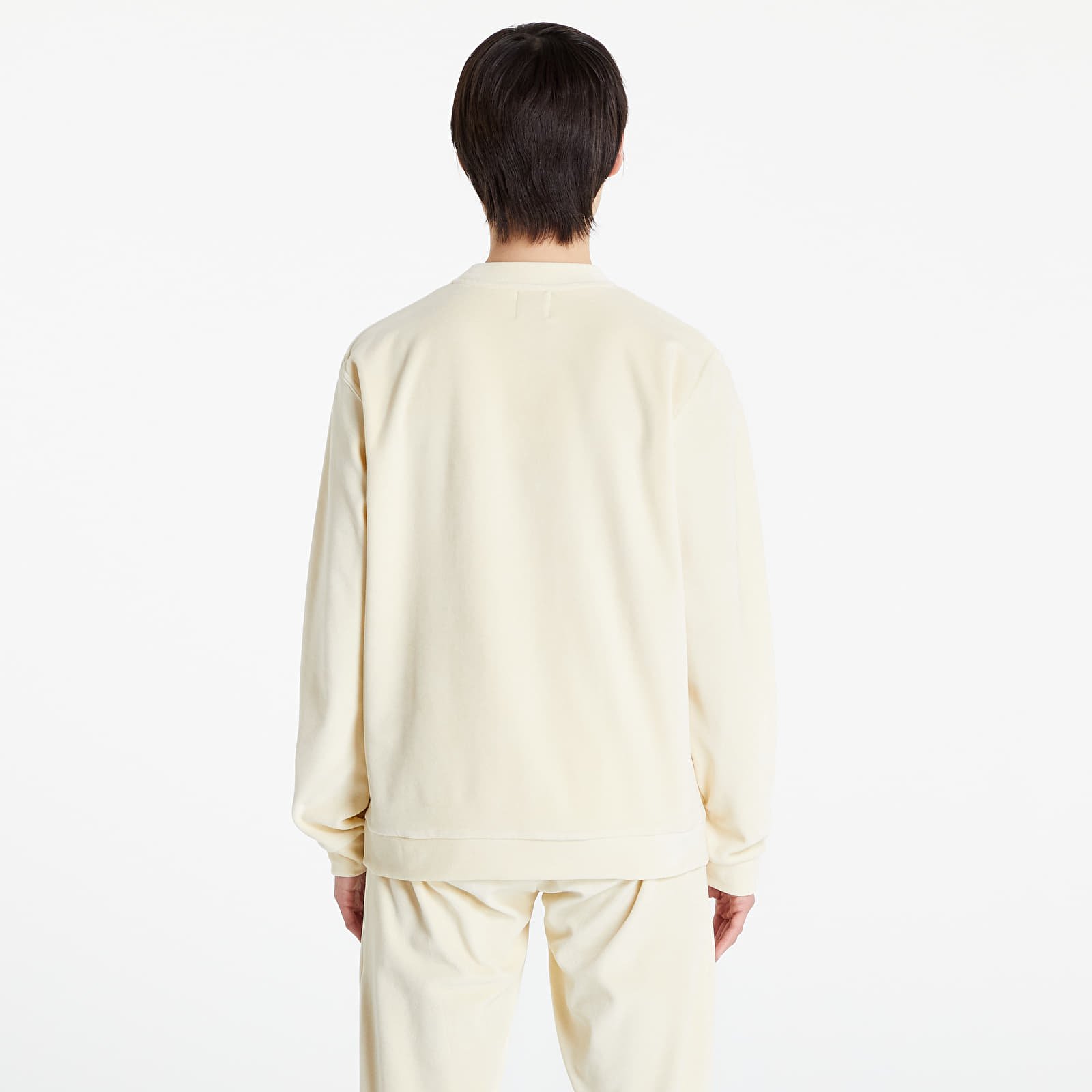Bluzy Arte Antwerp Chasen Velvet Crewneck Cream