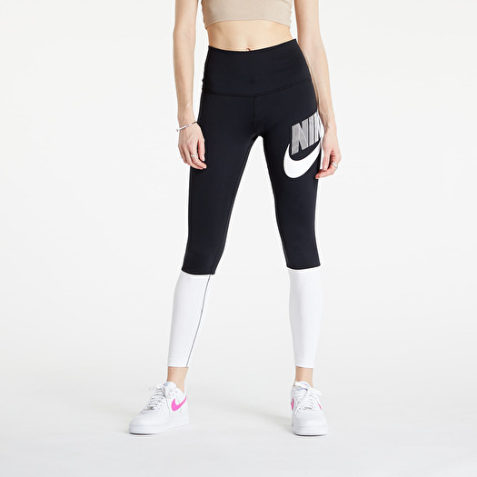 Nike Nike Dri Fit One Leggings - Black White