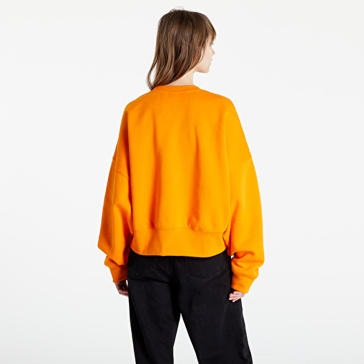 Bright hot sale orange sweatshirt