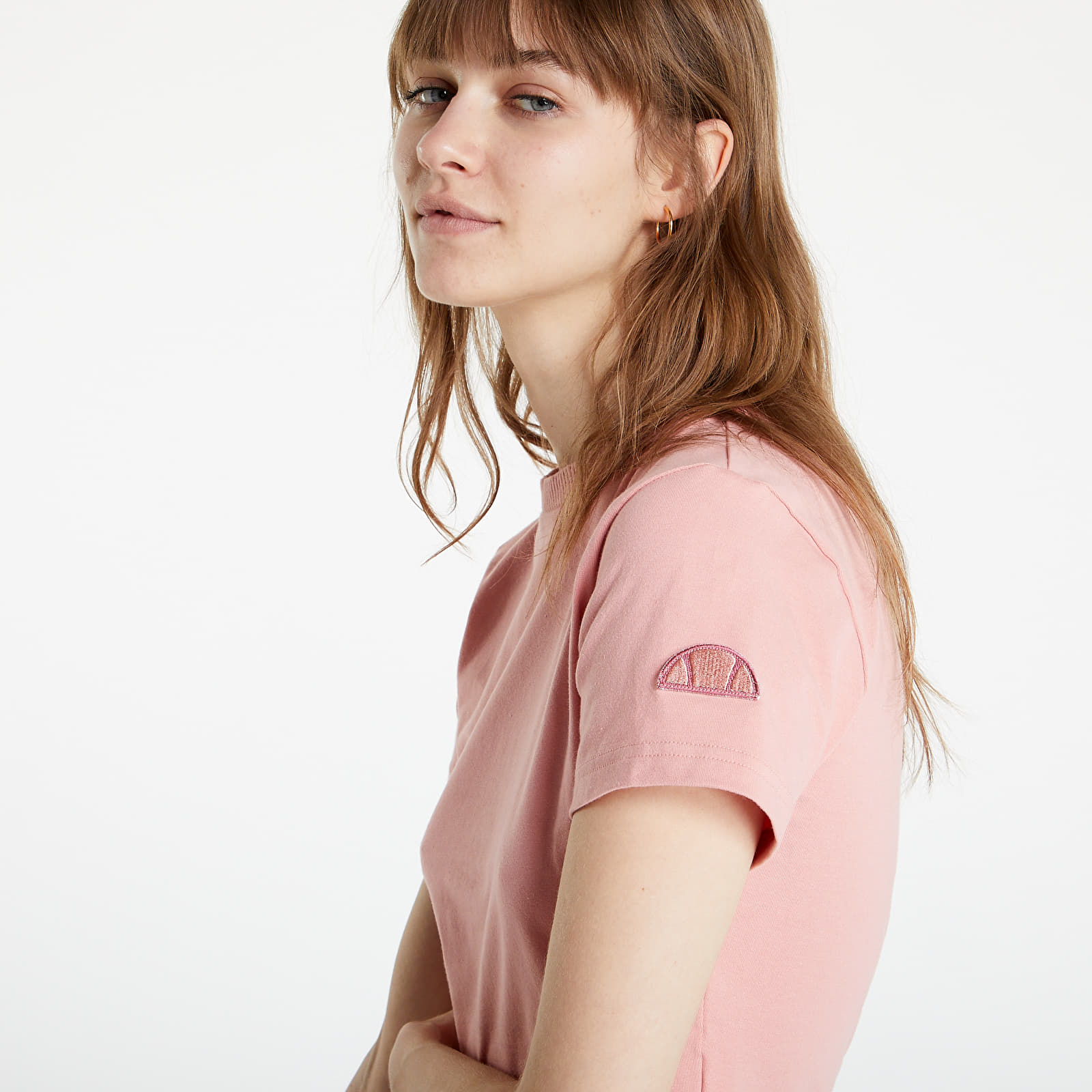 Tricouri  Ellesse T-Shirt Dropper Crop T-Shirt Pink