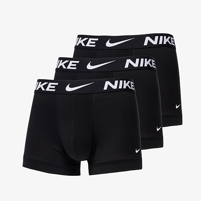 Boxerky Nike Dri-FIT Trunk Essential Micro 3-Pack Black
