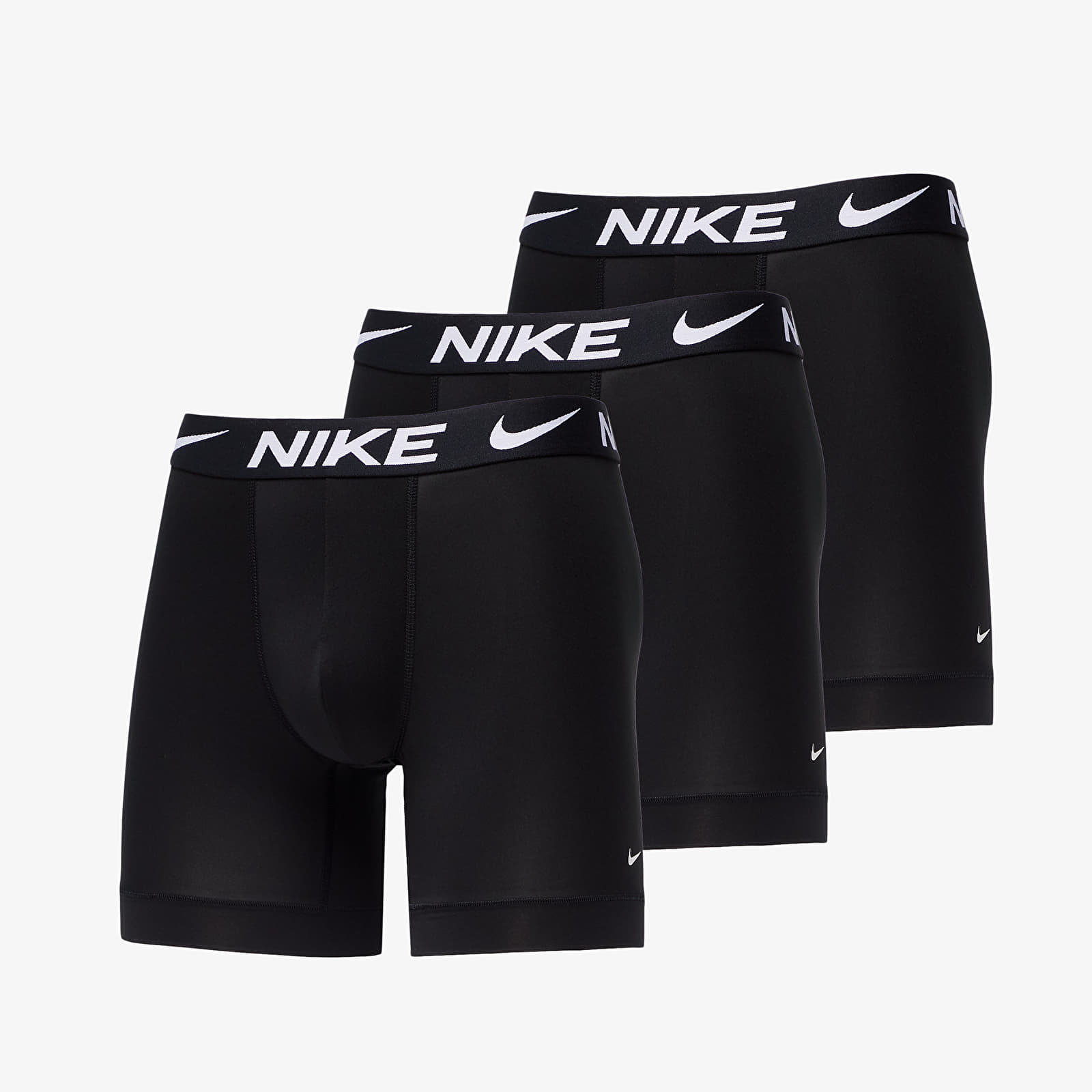 Levně Nike Boxer Brief Dri-Fit Essential Micro 3-Pack Black