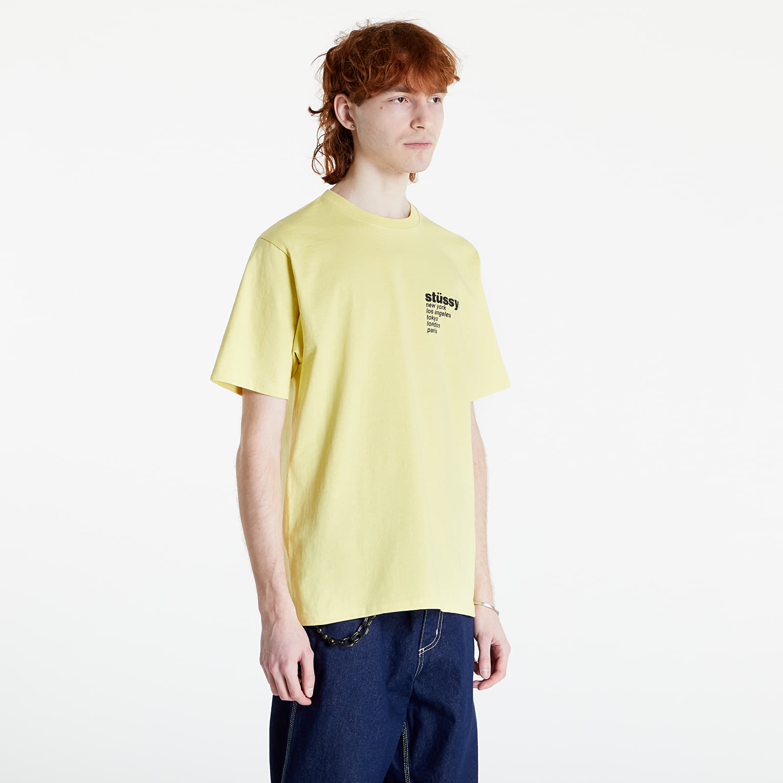 Yellow stussy shirt discount
