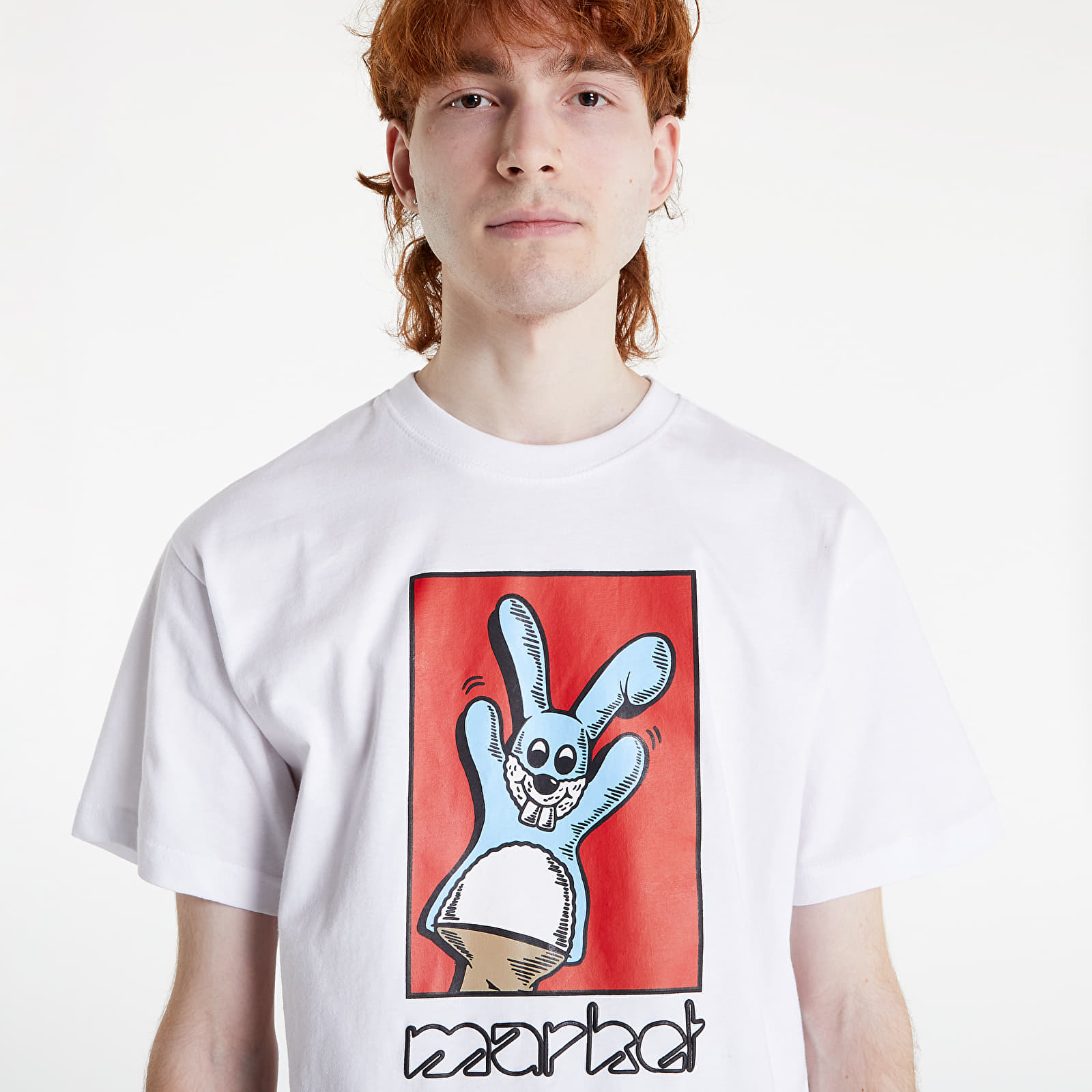 T-shirts MARKET Bunny Puppet Puff T-Shirt White