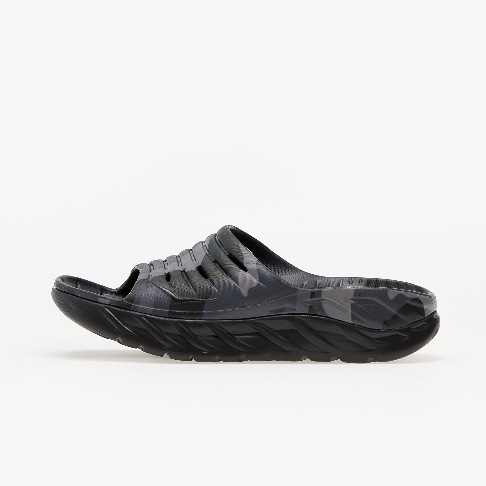 Herren Sneaker und Schuhe Hoka One One® ORA Recovery Slide Black/ Black