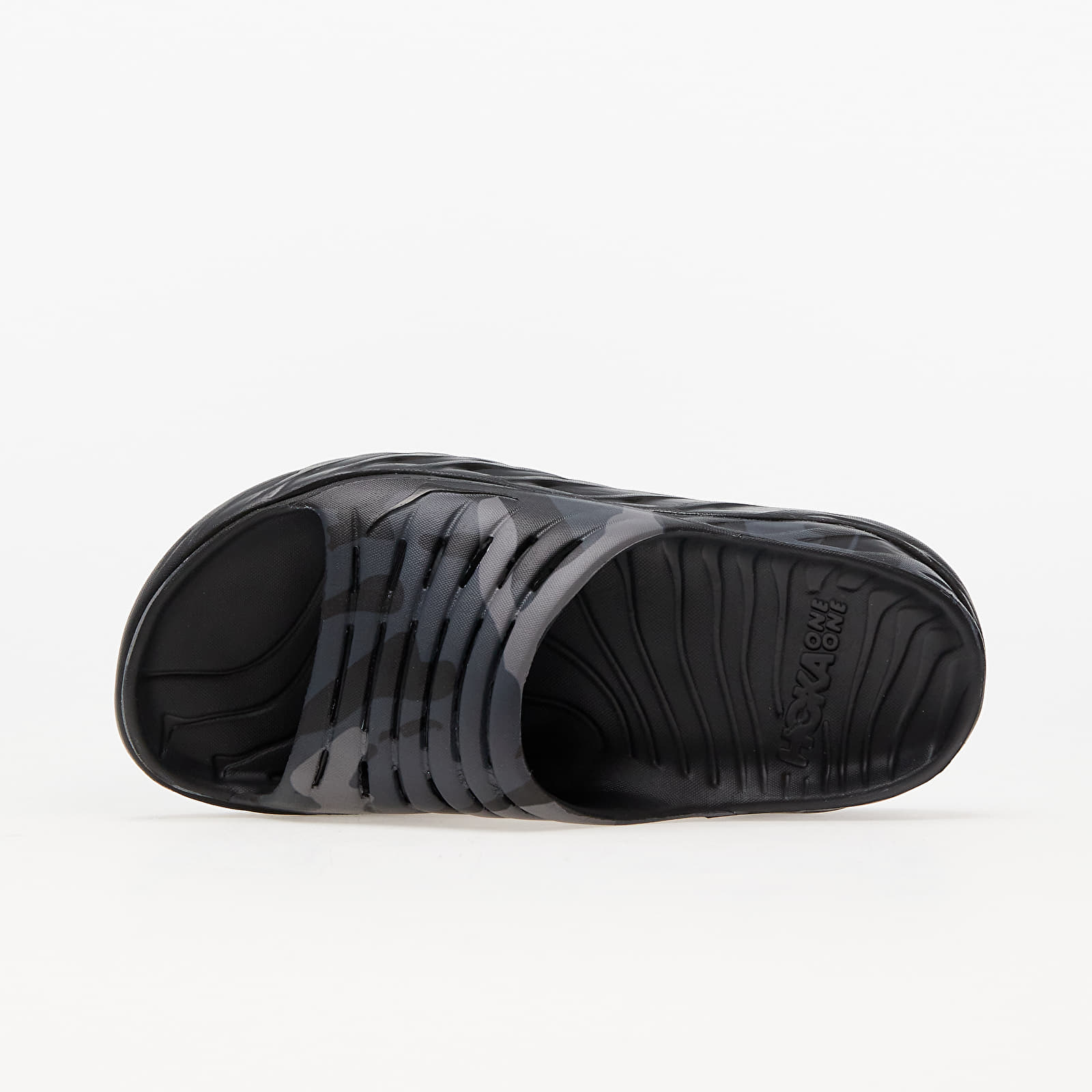 Herren Sneaker und Schuhe Hoka One One® ORA Recovery Slide Black/ Black