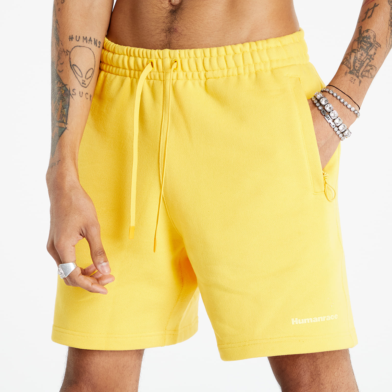 Adidas pharrell williams best sale amarelo