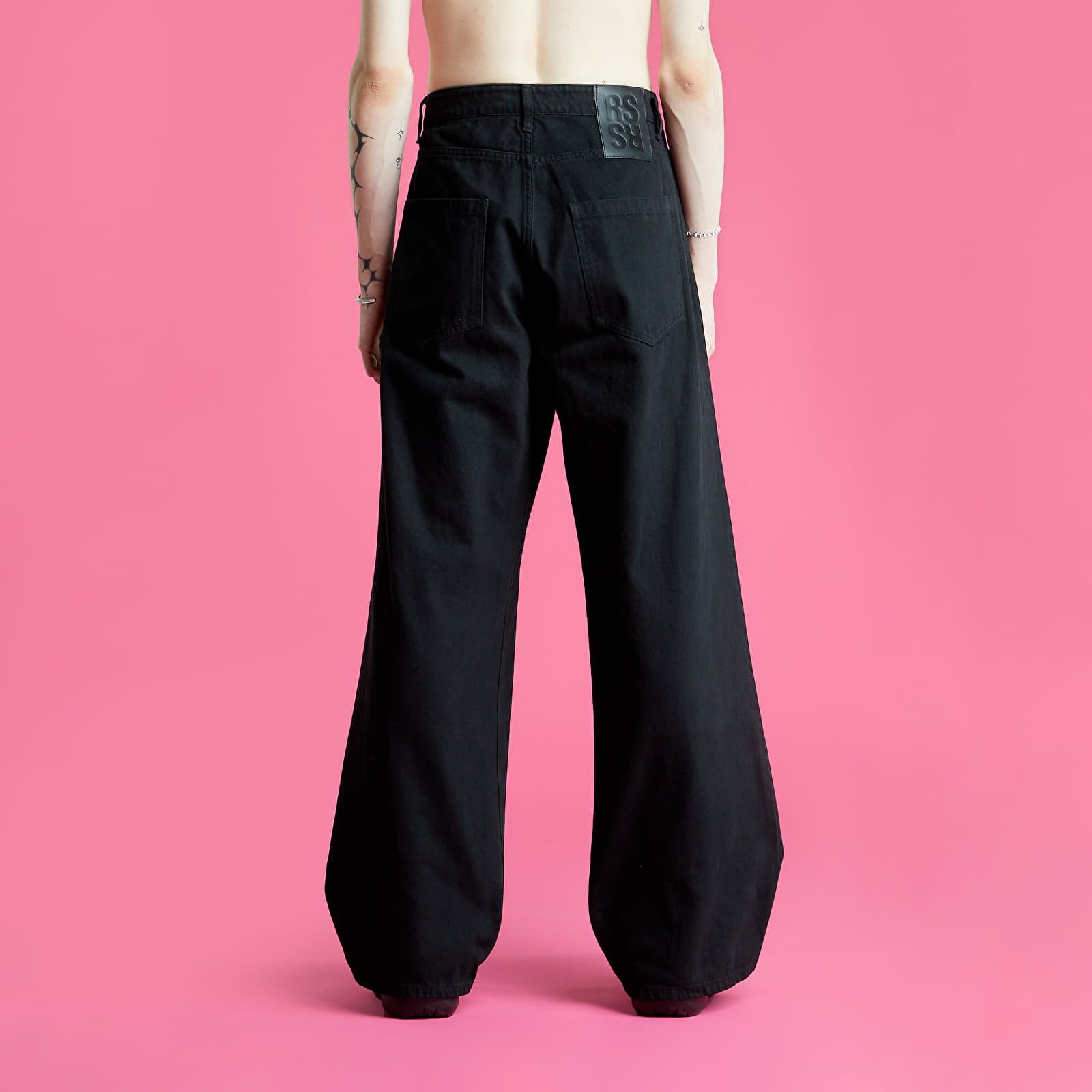 Pants and jeans RAF SIMONS Wide Fit Denim Pants Black Footshop