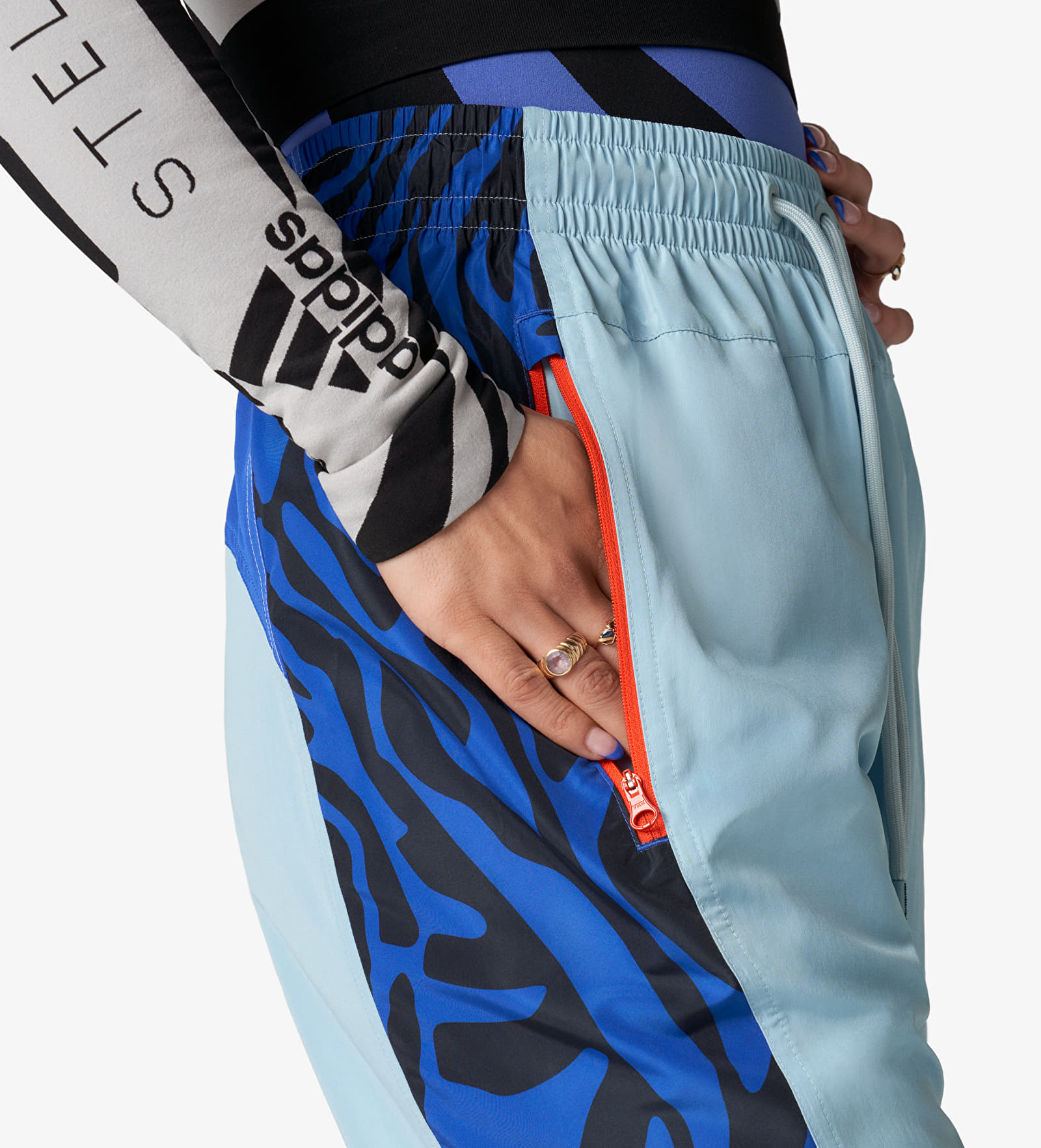Pants adidas x Stella McCartney Sw W Track Pants Zp Arctic Blue (HA8969 ...