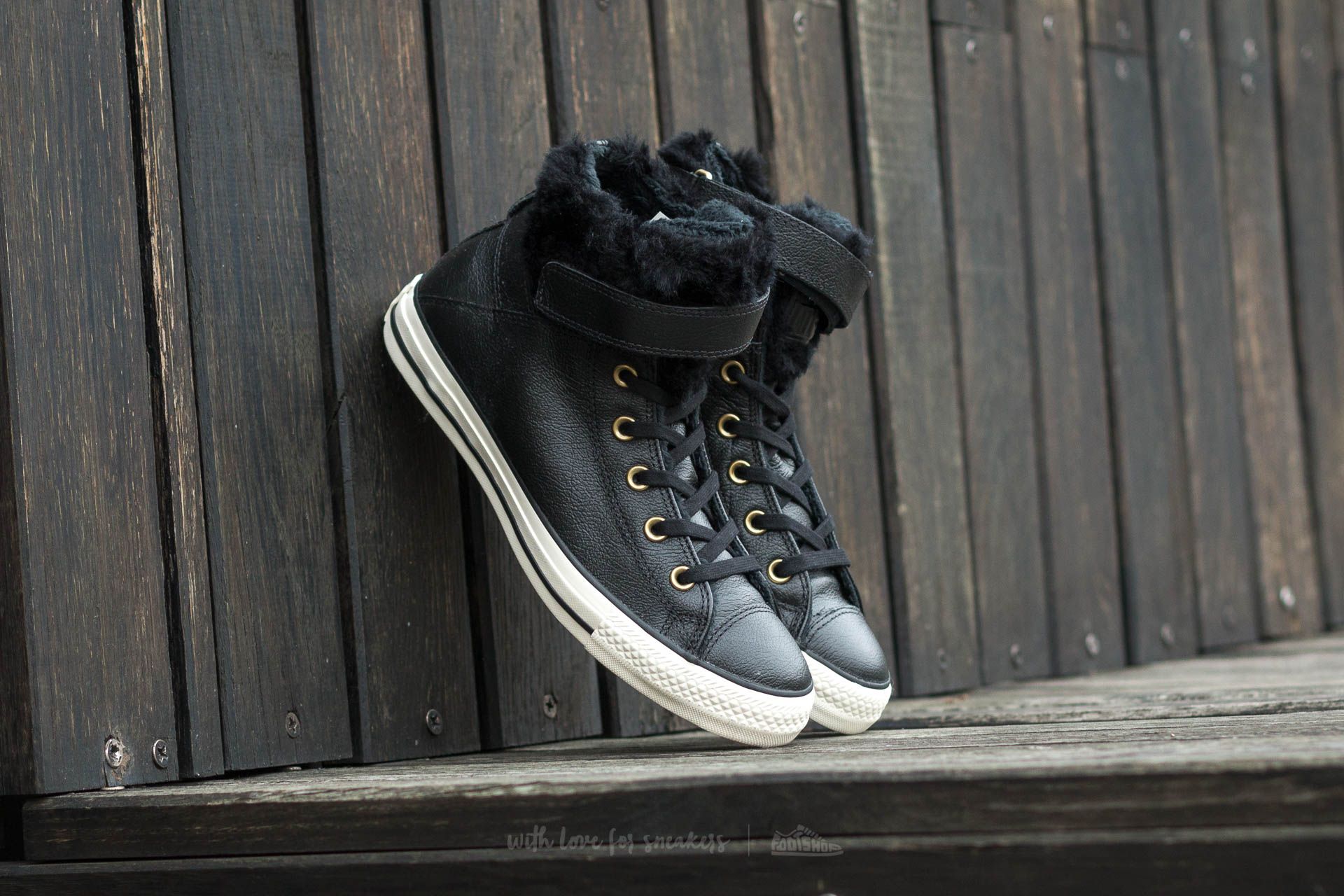 Women's shoes Converse Chuck Taylor AS Brea Leather Black/ Black/ Egret