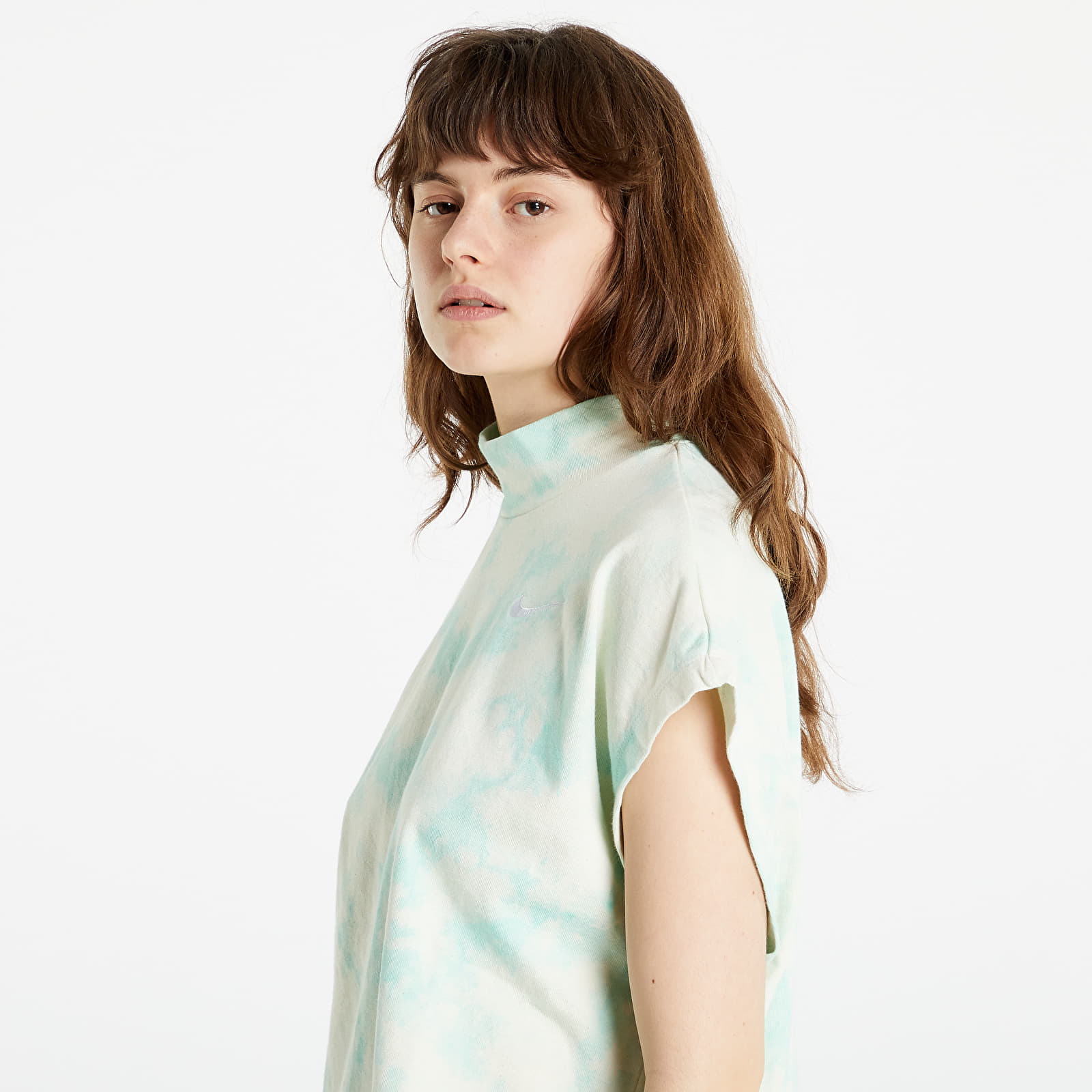 Topy Nike NSW Wash Jersey Top Mint Foam/ White