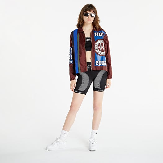 Jackets HUF Womens HUF Class Race Jacket Plum Footshop