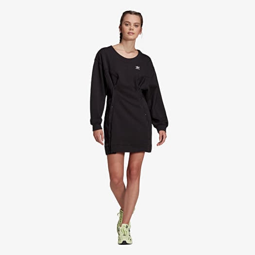 Adidas hoodie top dress black