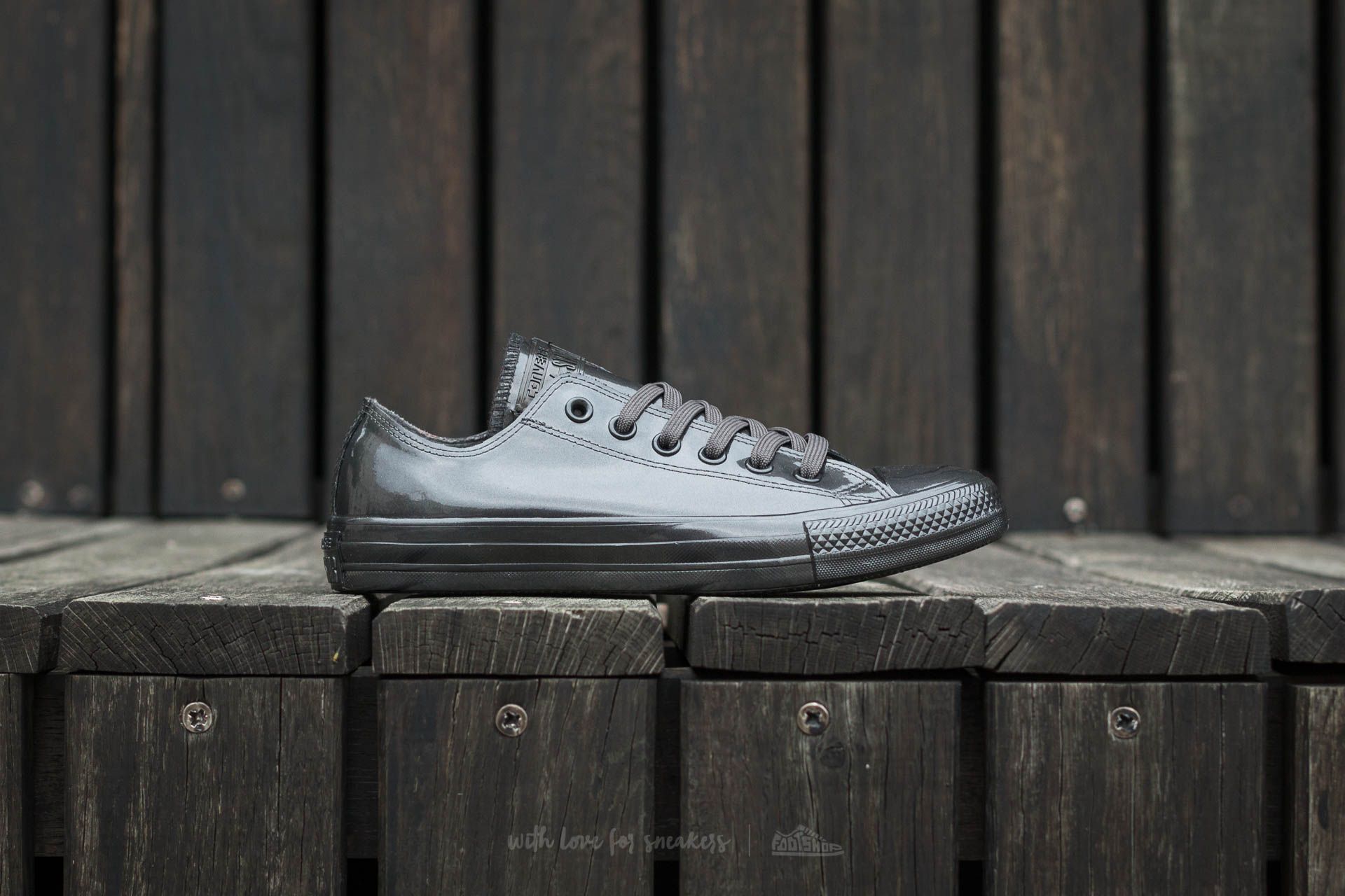 Moteriška avalynė Converse Chuck Taylor AS Metallic Rubber OX Black Pearl/ Black Pearl/ Black