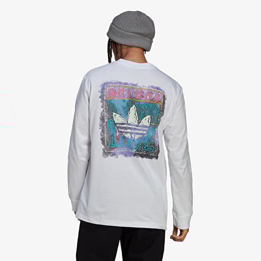 Adidas graphic long sleeve shirt outlet