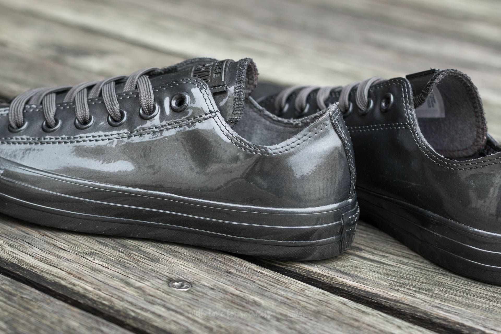 Women s shoes Converse Chuck Taylor AS Metallic Rubber OX Black