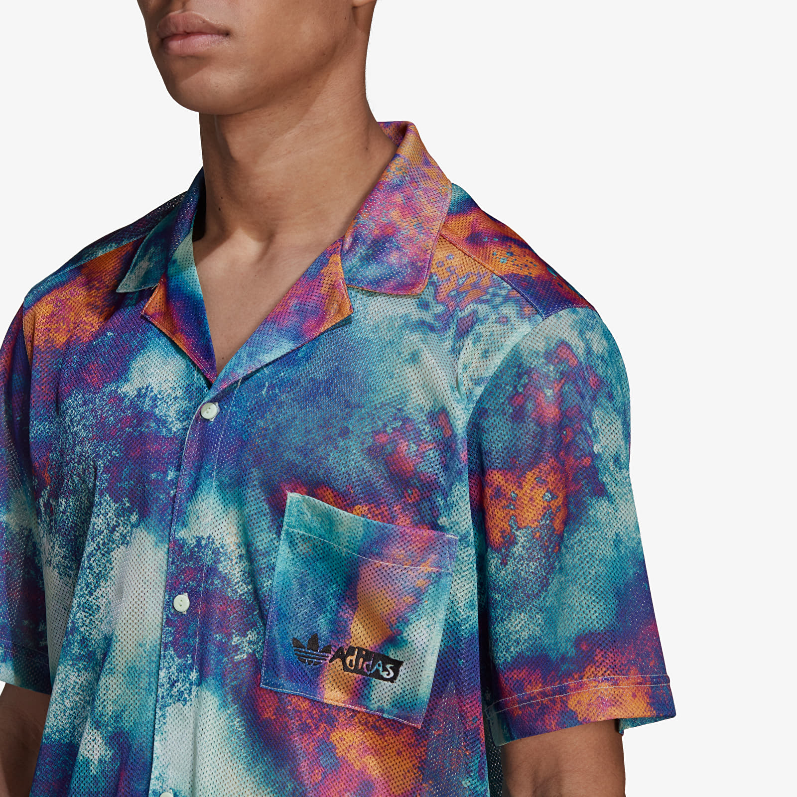 Camisas adidas Aop Mesh Shirt Multicolor