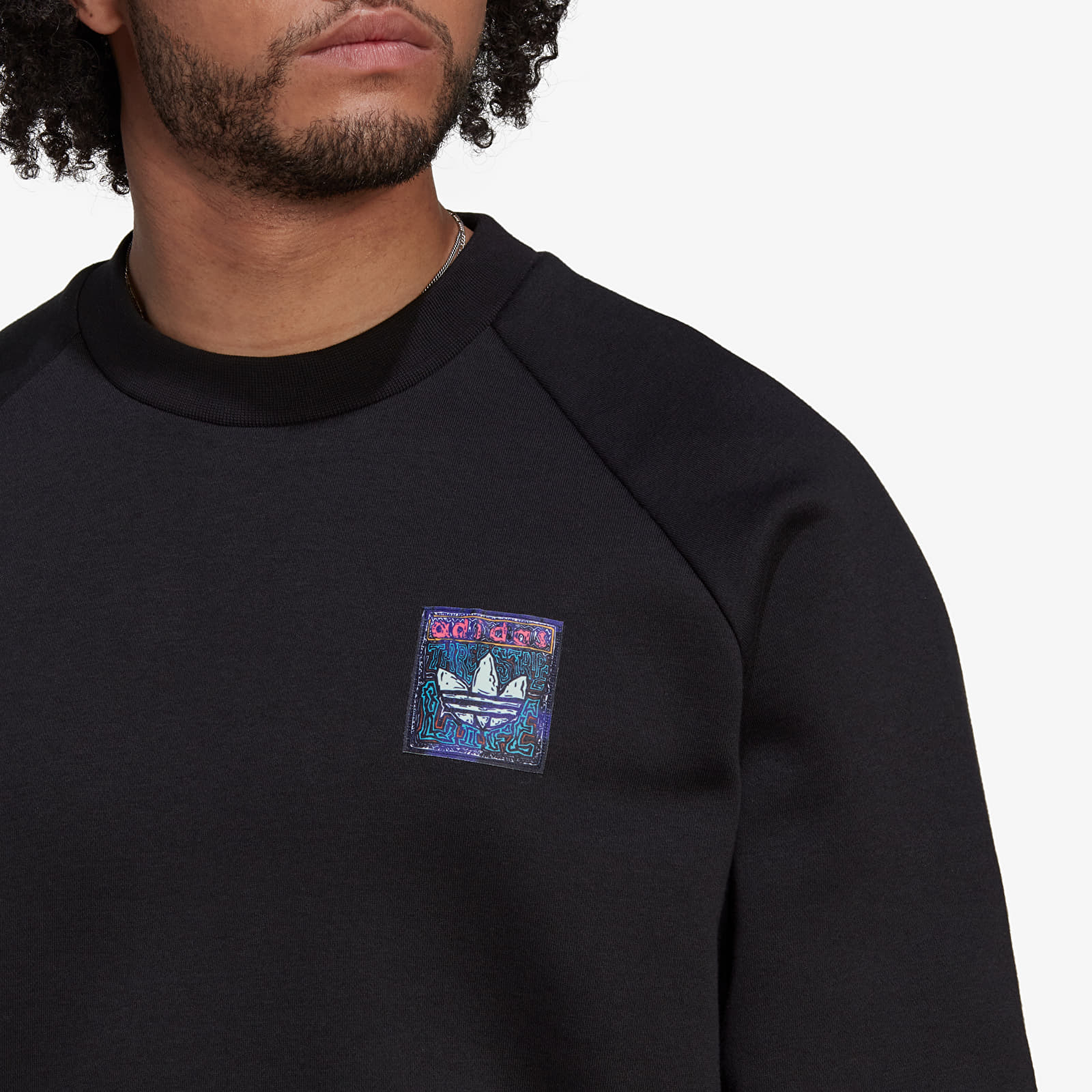 Adidas performance men's clearance street graphic crew hoodie