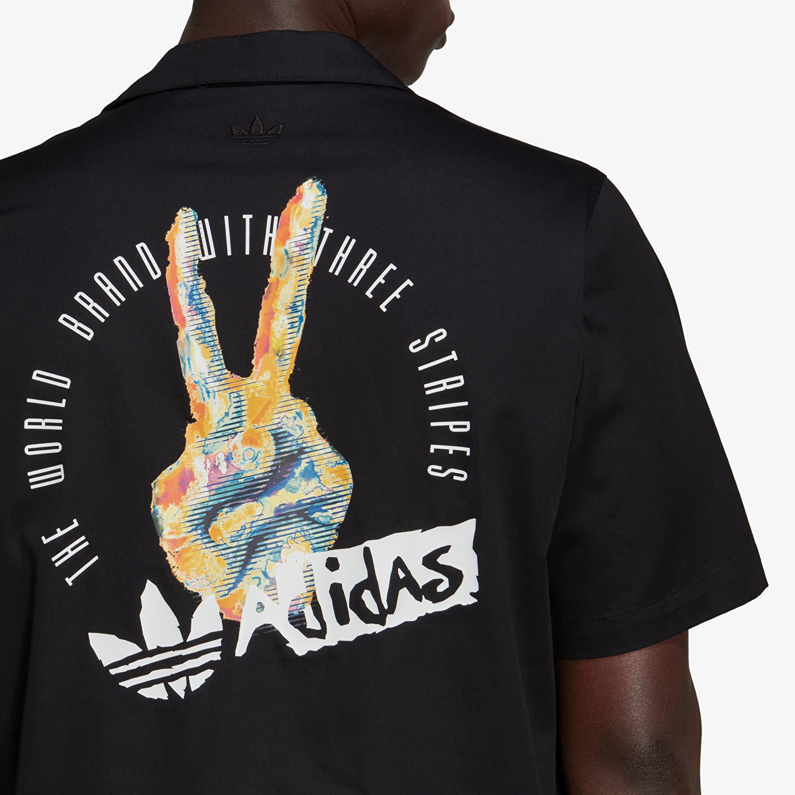 Hemden adidas Twill Shirt Black Footshop