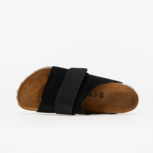 Birkenstock Kyoto VL Soft Suede & Nubuck Black | Footshop