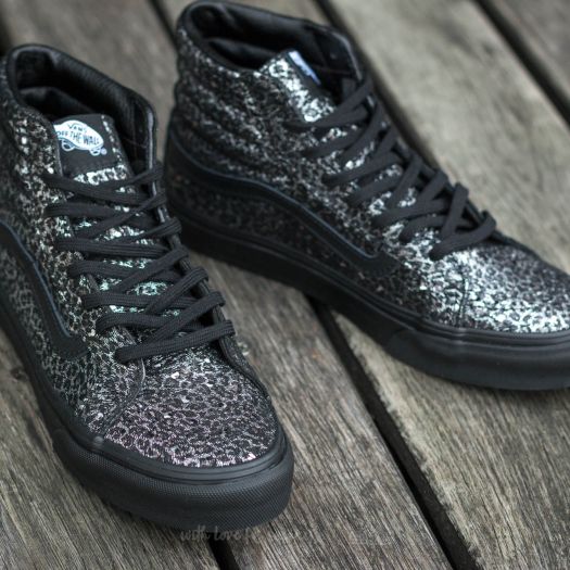 Metallic vans sales black