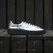 Puma basket best sale metallic silver